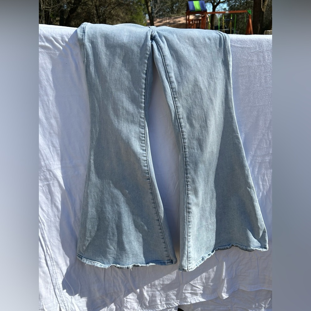 American Eagle pride festival flair bell bottoms